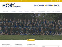 Tablet Screenshot of floridahoby.org